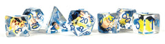 Invincible: Blood Damaged Resin Poly Dice Set