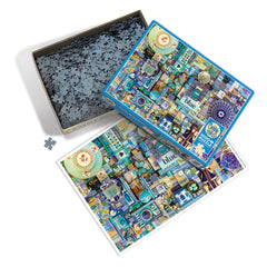 Blue 1000pc Puzzle - Starbase 505