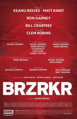 BRZRKR Vol. 1 by Keanu Reeves - Starbase 505