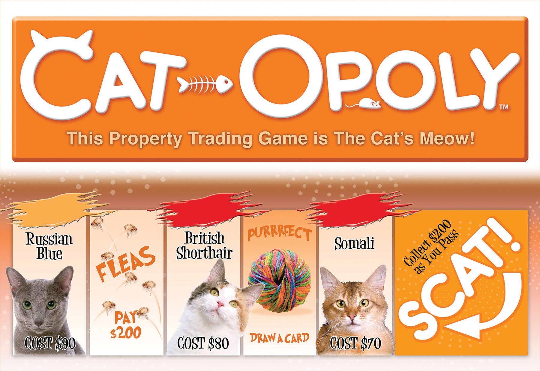 Cat - Opoly Board Game - Starbase 505
