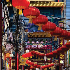 Chinese Lanterns Mini Jigsaw Puzzle - Starbase 505