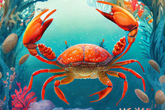 Crab - Marine Life Mini Jigsaw Puzzle - Starbase 505