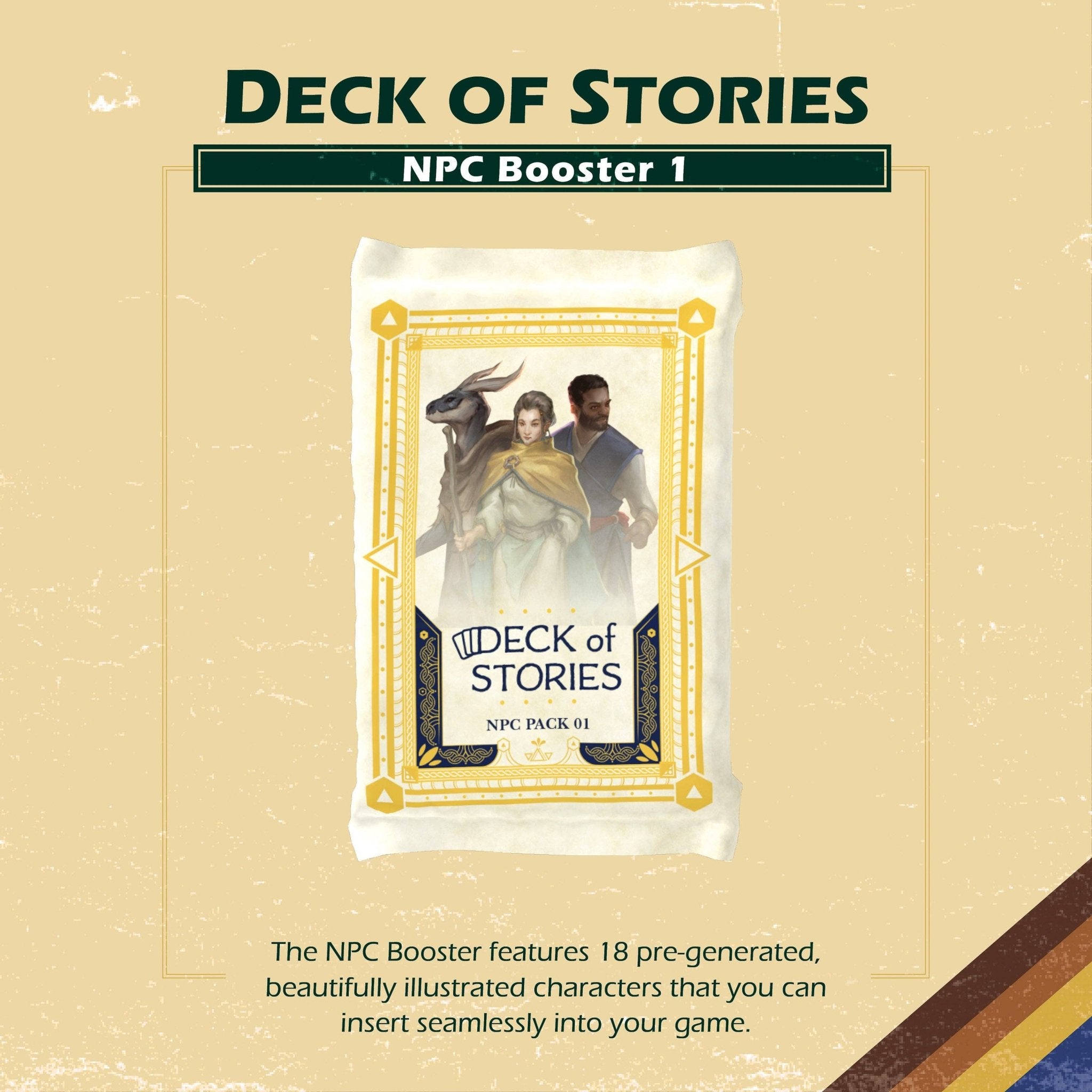 Deck of Stories - NPC Booster 1: Non Player Character Cards - Starbase 505