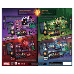 Dice Throne: 4 - Hero Box - Scarlet Witch, Thor, Loki, and Spider - Man - Starbase 505