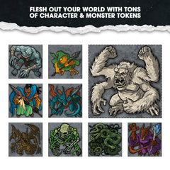 Dungeon Craft: Fallen Kingdom Book 2D Terrain for RPGs - Starbase 505