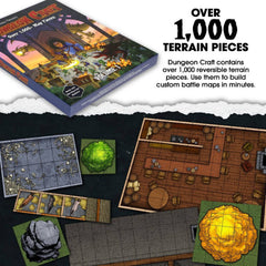 Dungeon Craft: Volume 1 Book 2D Terrain for RPGs - Starbase 505