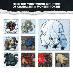 Dungeon Craft: Volume 2 Book 2D Terrain for RPGs - Starbase 505