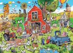 Farmyard Folly (Family) 350pc Puzzle - Starbase 505