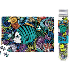Fish Doodle Mini Jigsaw Puzzle - Starbase 505