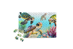 Flippin Awesome Sea Turtles Mini Jigsaw Puzzle - Starbase 505