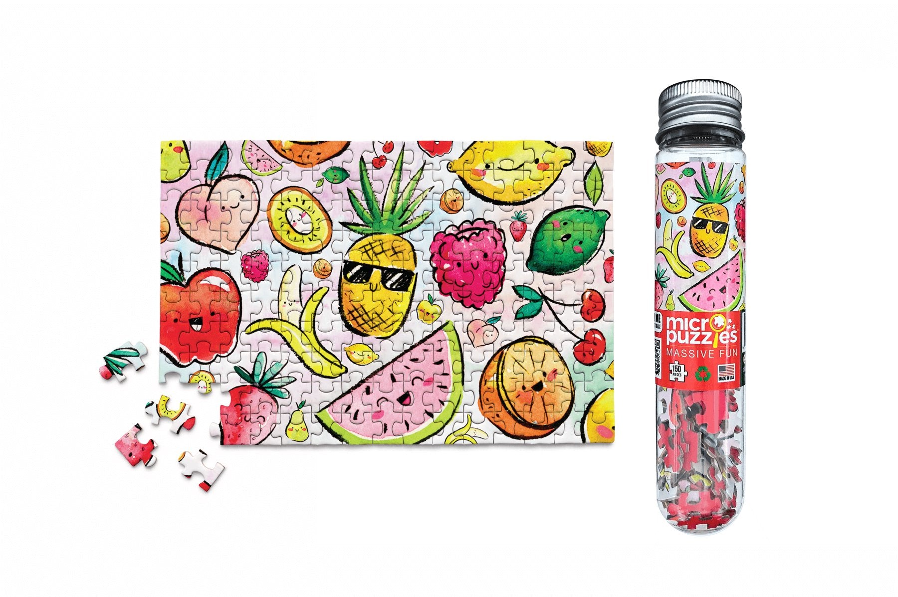 Funny Fruit Mini Jigsaw Puzzle - Starbase 505