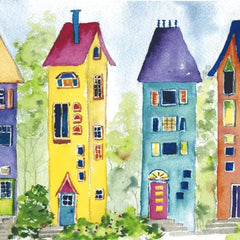 Gnome Houses Mini Jigsaw Puzzle - Starbase 505