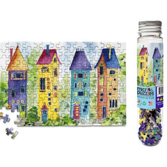 Gnome Houses Mini Jigsaw Puzzle - Starbase 505