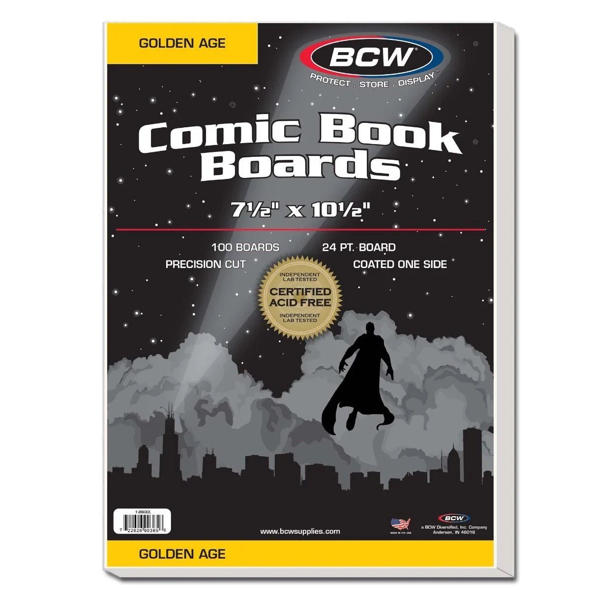 Golden Comic Backing Boards - Starbase 505