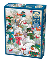 Hill of a Lot of Snowmen 500pc Puzzle - Starbase 505