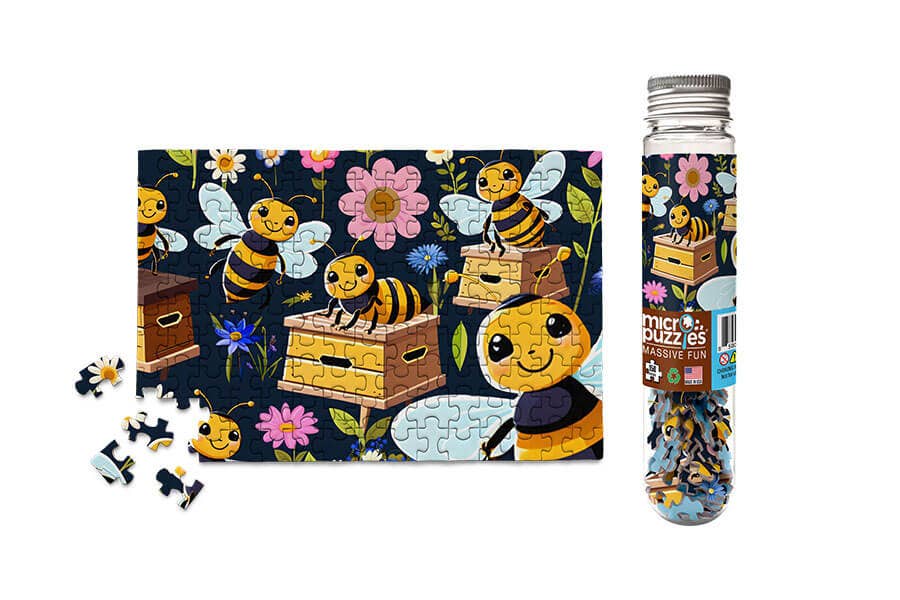 Honey Bees Mini Jigsaw Puzzle - Starbase 505