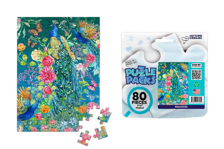 Puzzle Packs - Peacocks - Starbase 505