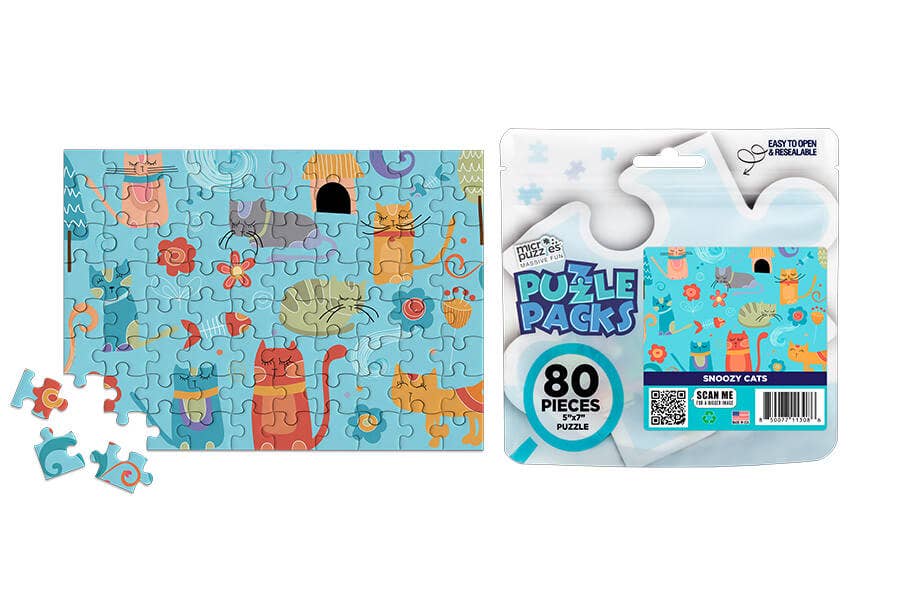 Puzzle Packs - Snoozy Cats - Starbase 505