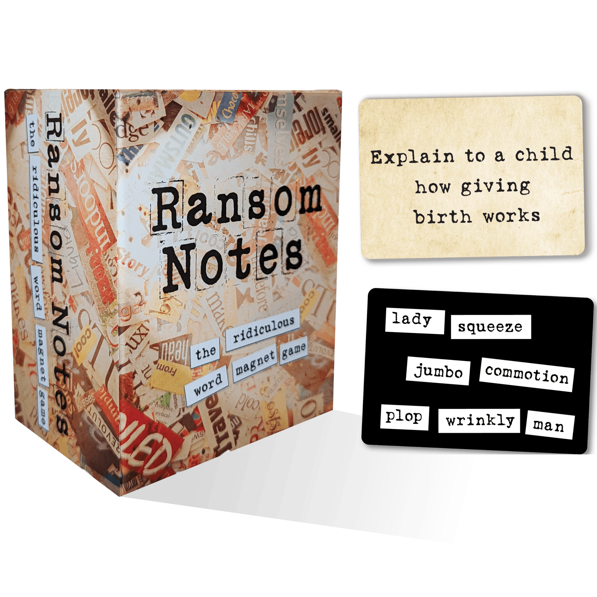 Ransom Notes: The Ridiculous Word Magnet Game - Starbase 505