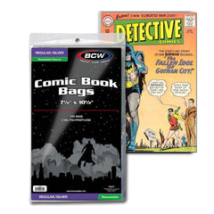 Resealable Silver/Regular Comic Bags - Starbase 505