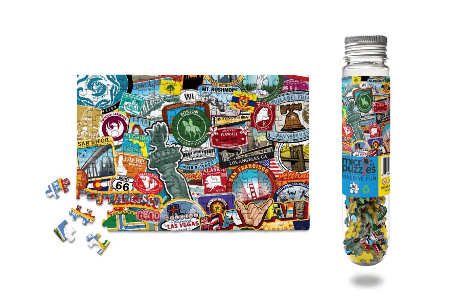 Road Trip - USA Mini Jigsaw Puzzle - Starbase 505