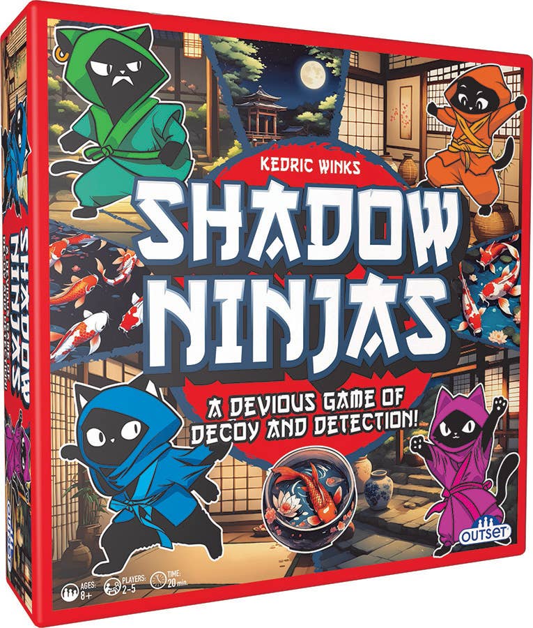 Shadow Ninjas Board Game - Starbase 505