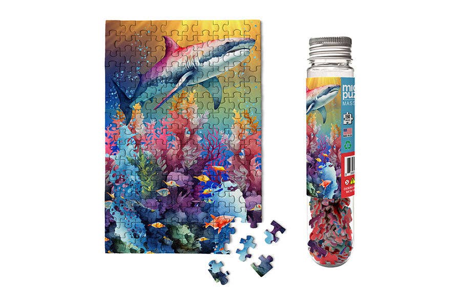 Shark Reef - Marine Life Mini Jigsaw Puzzle - Starbase 505