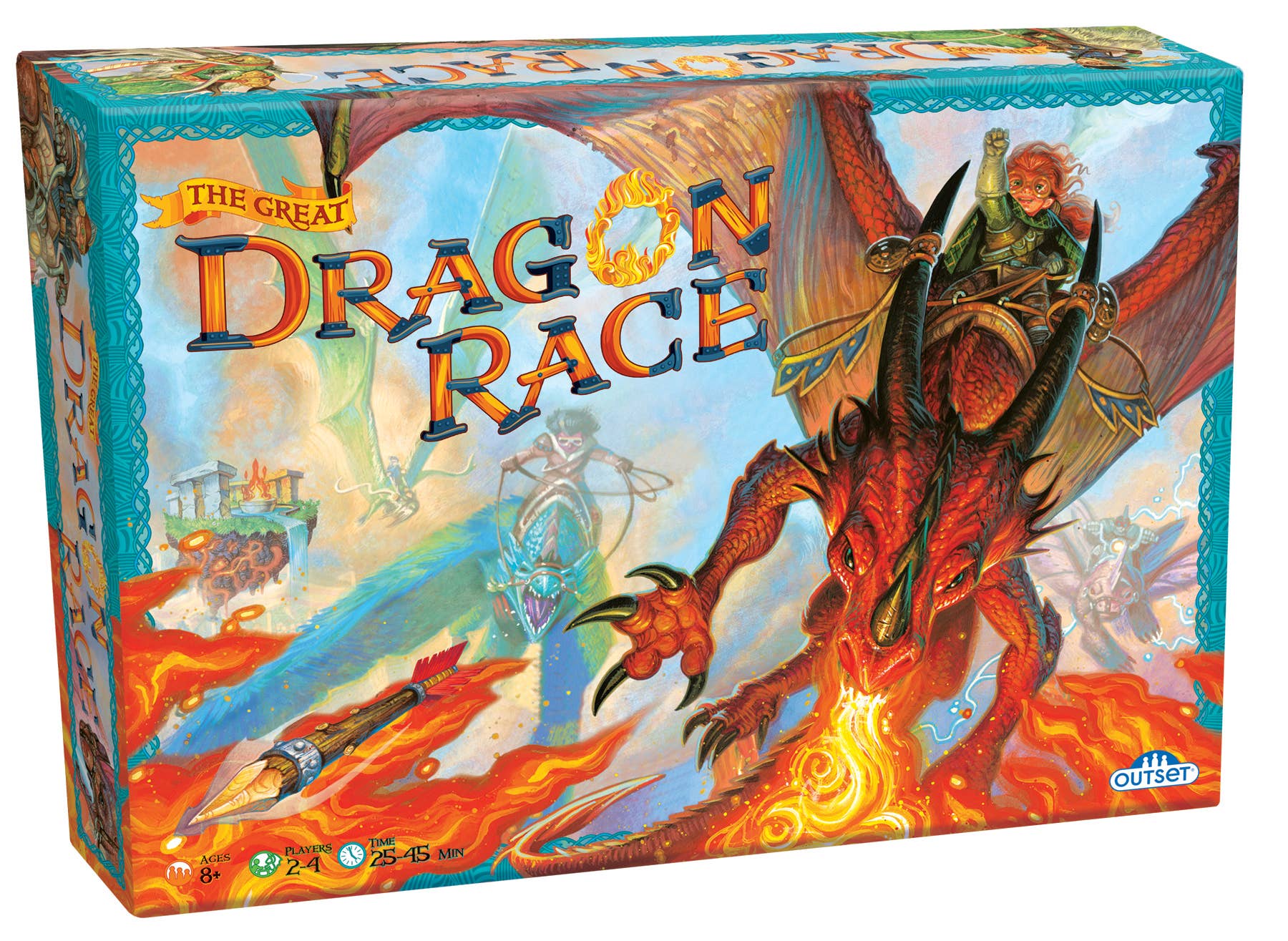The Great Dragon Race Board Game - Starbase 505