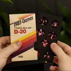 VHS Dice - Ruby Red - Starbase 505