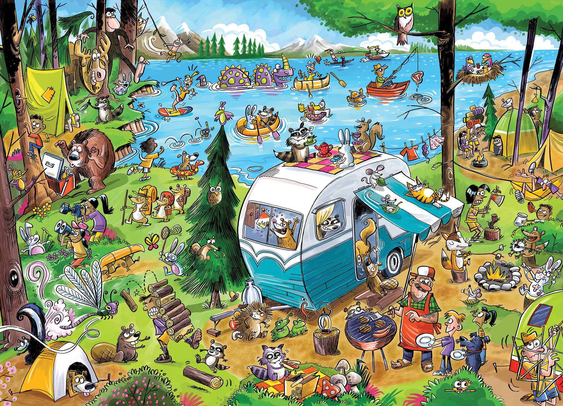 Call of the Wild (Family) 350pc Puzzle - Starbase 505