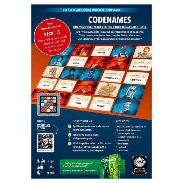 Codenames 2.0 - Starbase 505