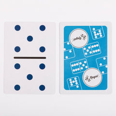 Double 9 Colored Dot Domino Playing Cards - Starbase 505