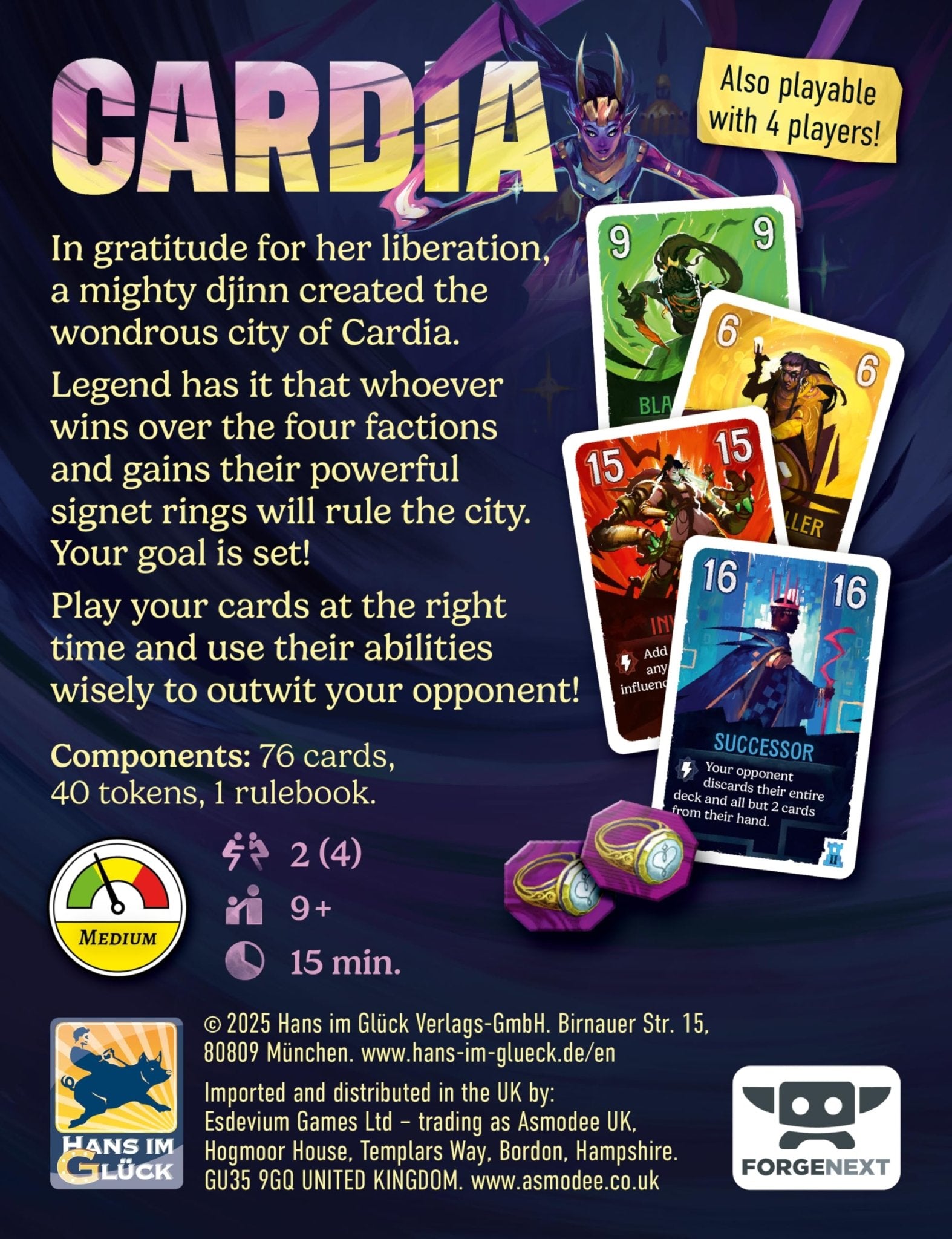 Duel For Cardia - Starbase 505