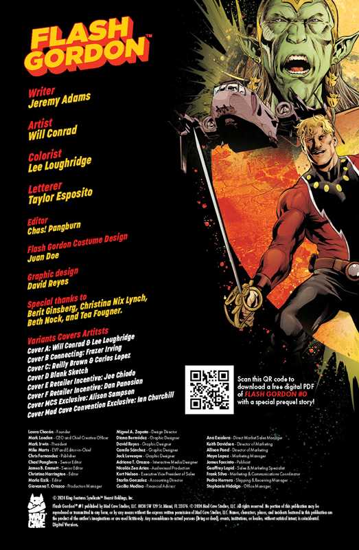 Flash Gordon Vol. 1 by Jeremy Adams - Starbase 505