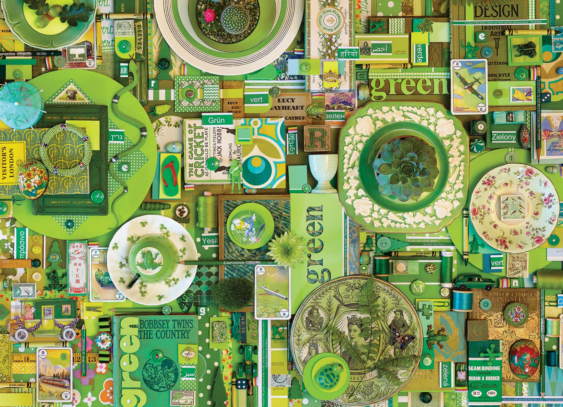 Green 1000pc Puzzle - Starbase 505