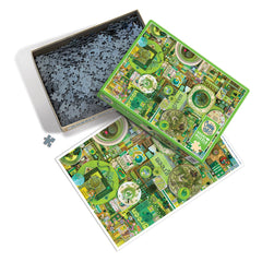 Green 1000pc Puzzle - Starbase 505