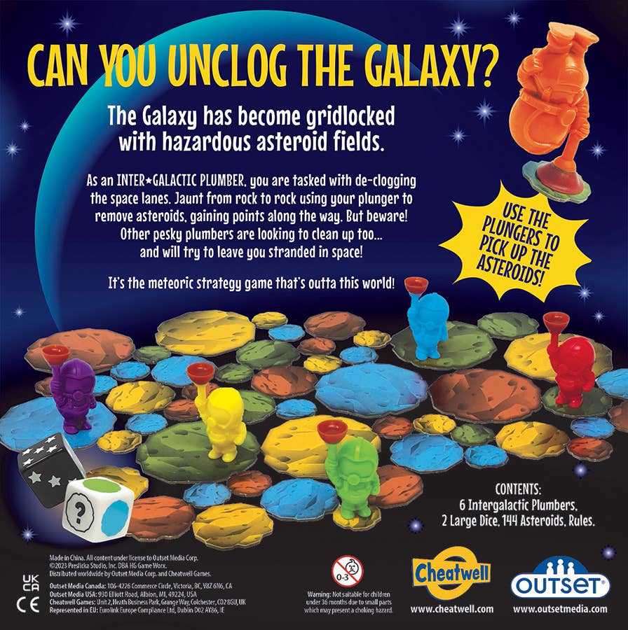 Intergalactic Plumber Board Game - Starbase 505