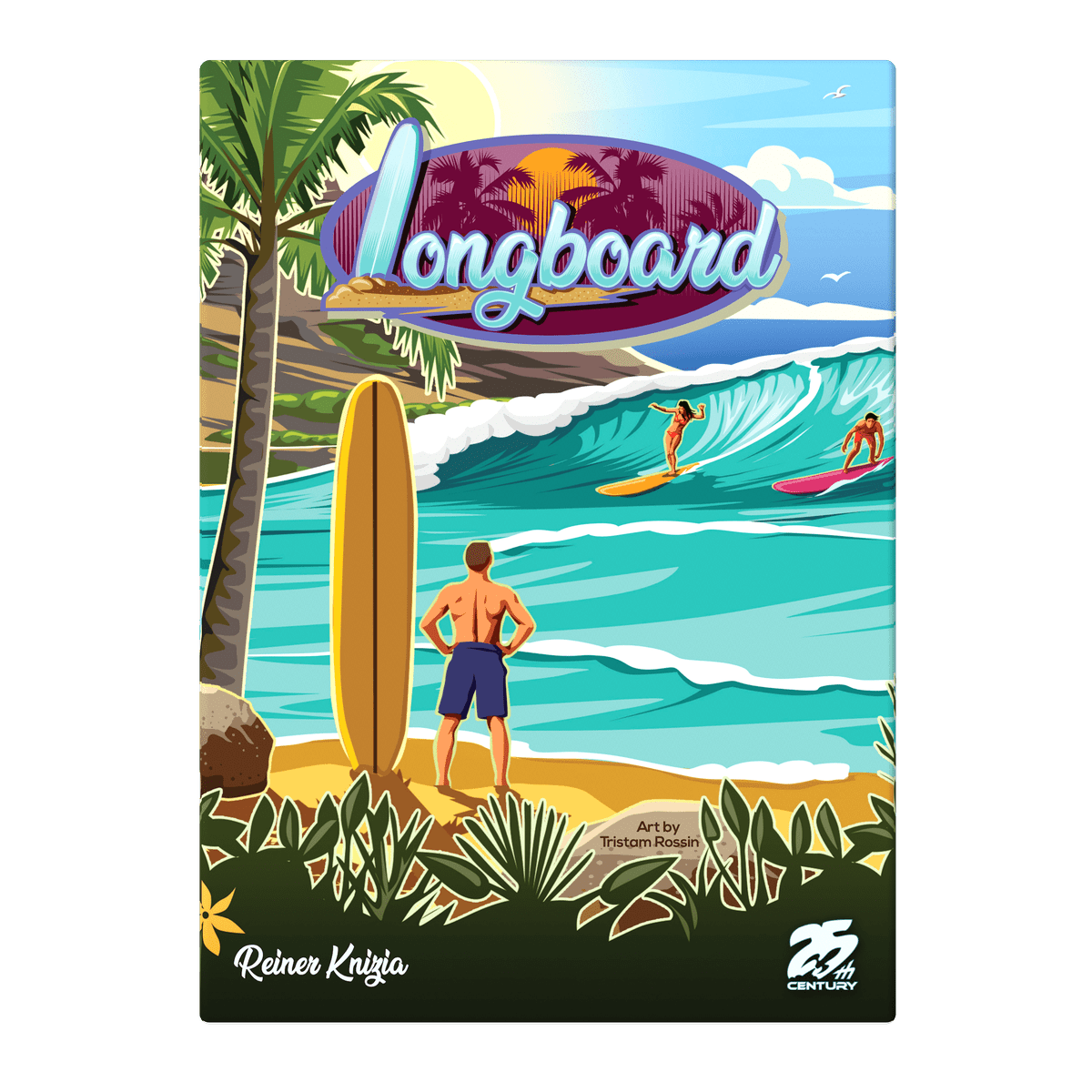 Longboard Surfboard - Shaping Board Game - Starbase 505