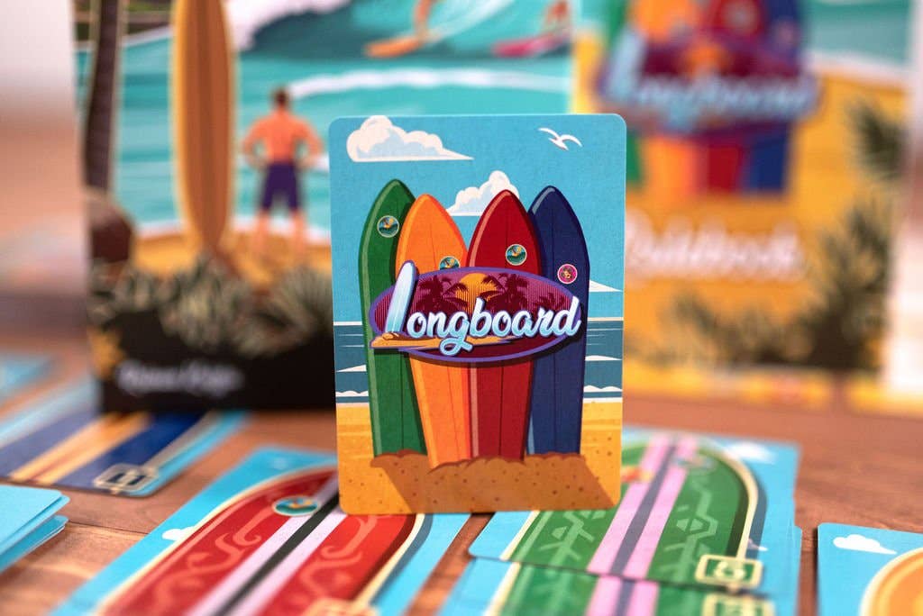 Longboard Surfboard - Shaping Board Game - Starbase 505