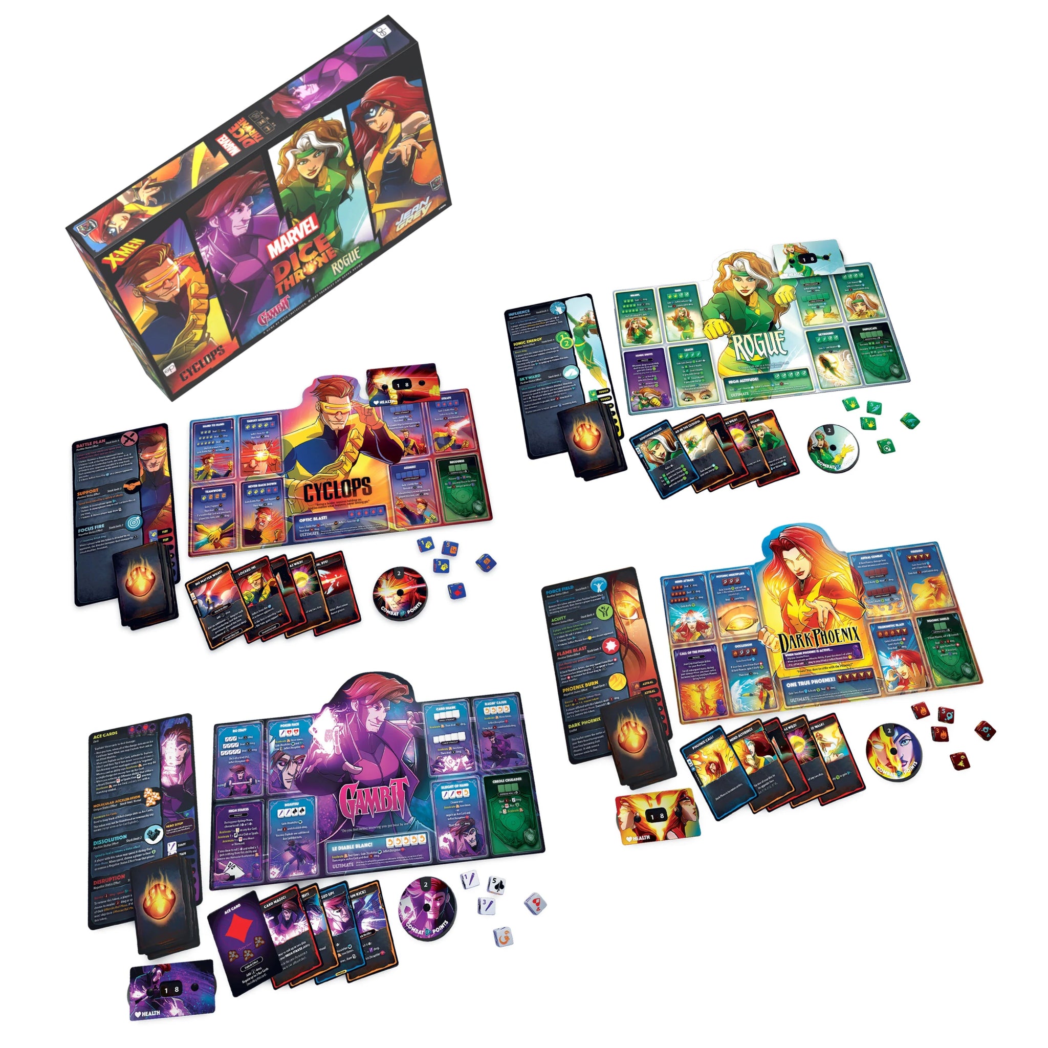 Marvel Dice Throne: X - Men Box 2 (Lovers) - Starbase 505