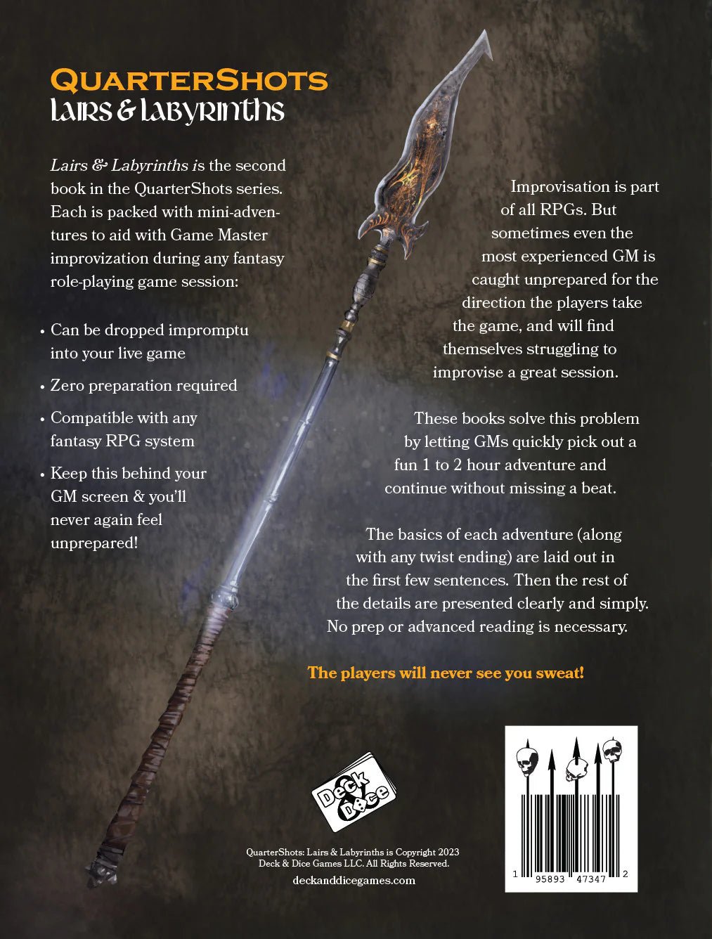 Quartershots: Lairs & Labyrinths - Starbase 505