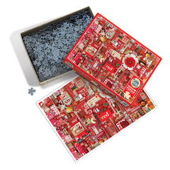 Red 1000pc Puzzle - Starbase 505