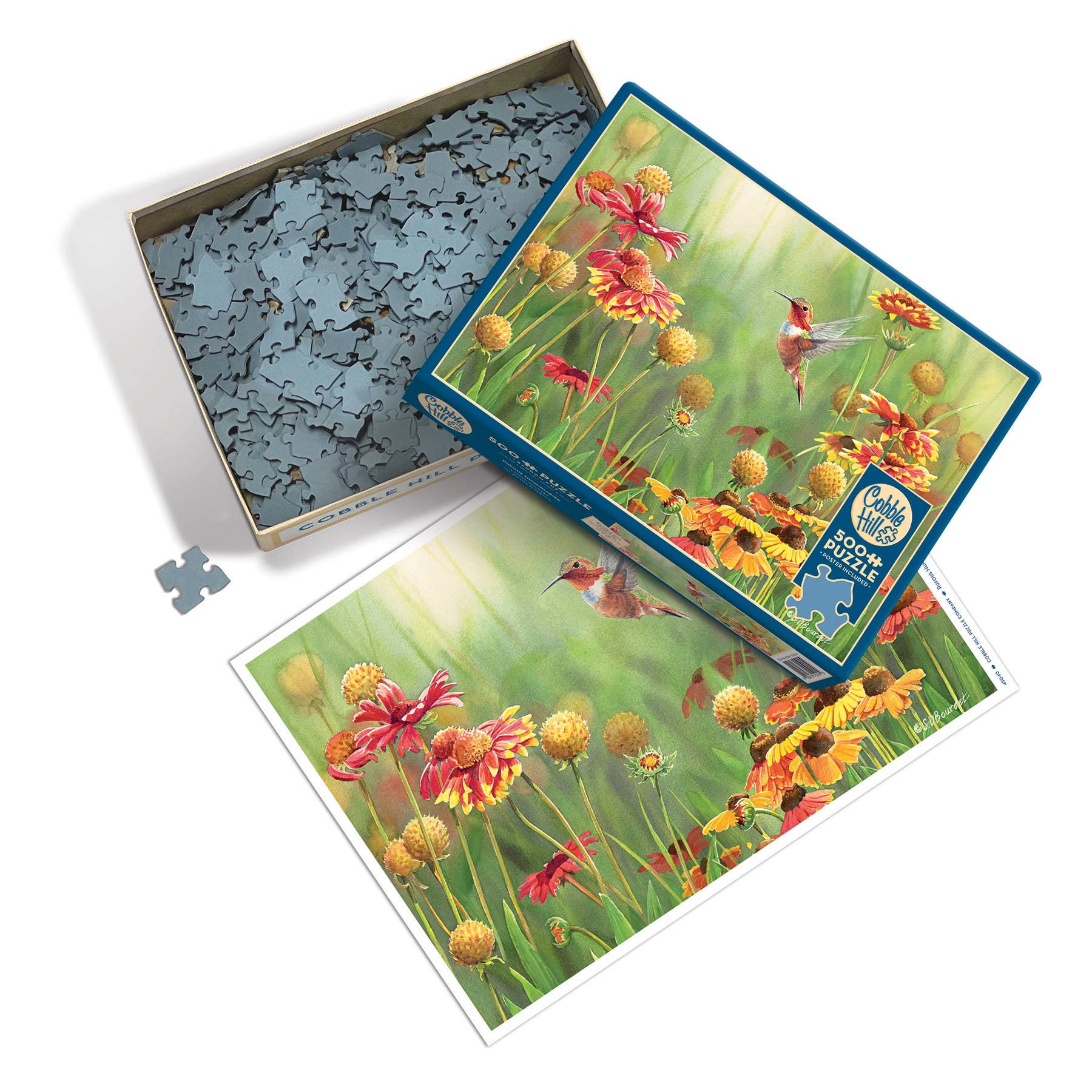 Rufous Hummingbird 500pc puzzle - Starbase 505