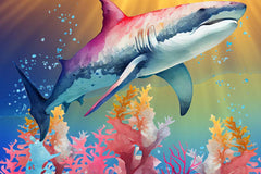Shark Reef - Marine Life Mini Jigsaw Puzzle - Starbase 505