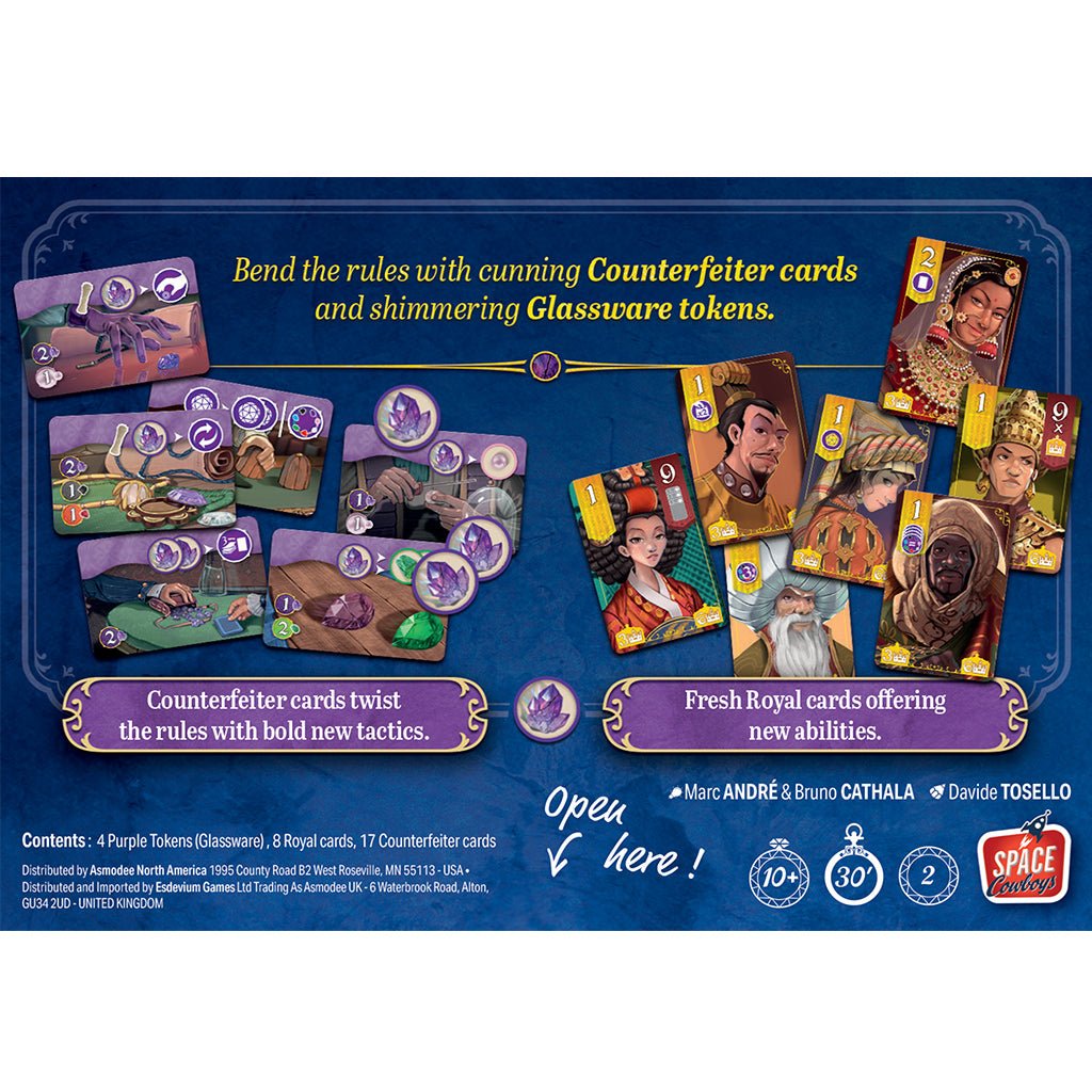 Splendor Duel: The Counterfeiters Expansion - Starbase 505