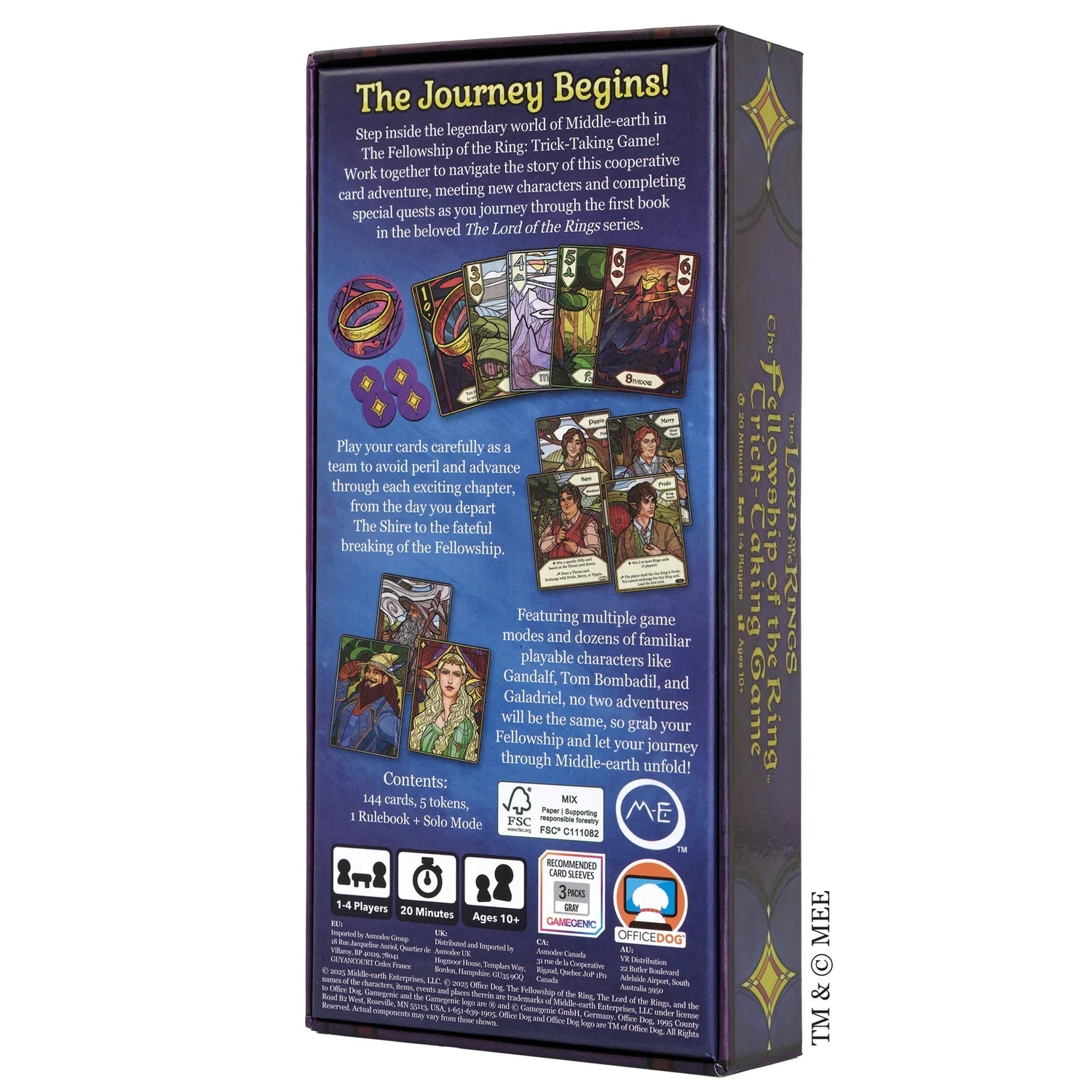 The Fellowship of the Ring: Trick - Taking Game - Starbase 505