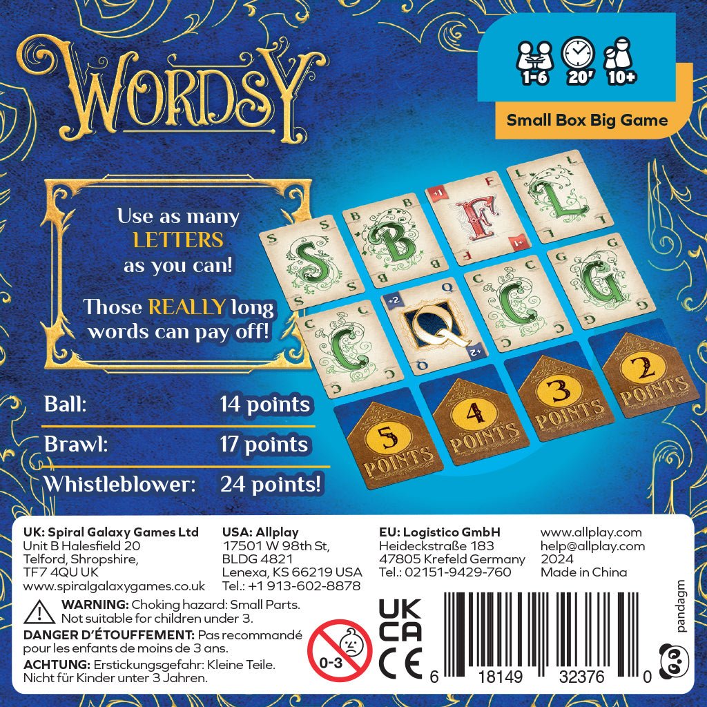 Wordsy - Starbase 505